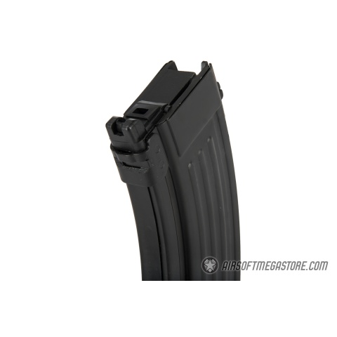 GHK 40rd Metal AK Gas Magazine for Airsoft Rifles- BLACK