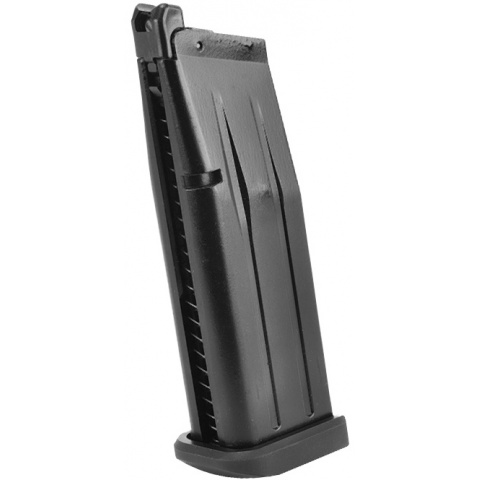 WE-Tech Full Metal Hi-Capa 4.3 Compact Gas Blowback Airsoft Pistol (Color: Black)