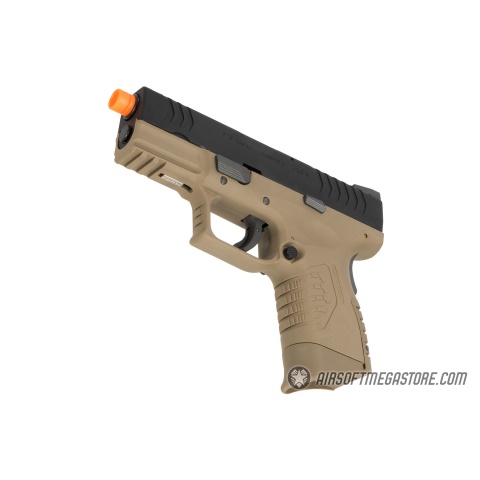 WE Tech X-Tactical 3.8 Compact Gas Blowback Airsoft Pistol w/ 2 Mags (Tan)