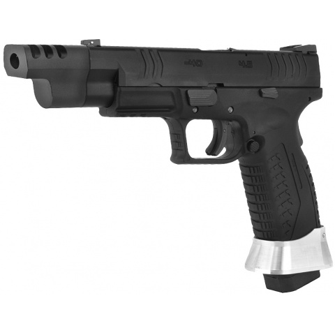 WE Tech X-Tactical 3.8 Compact Gas Blowback Airsoft Pistol (Color: Black)