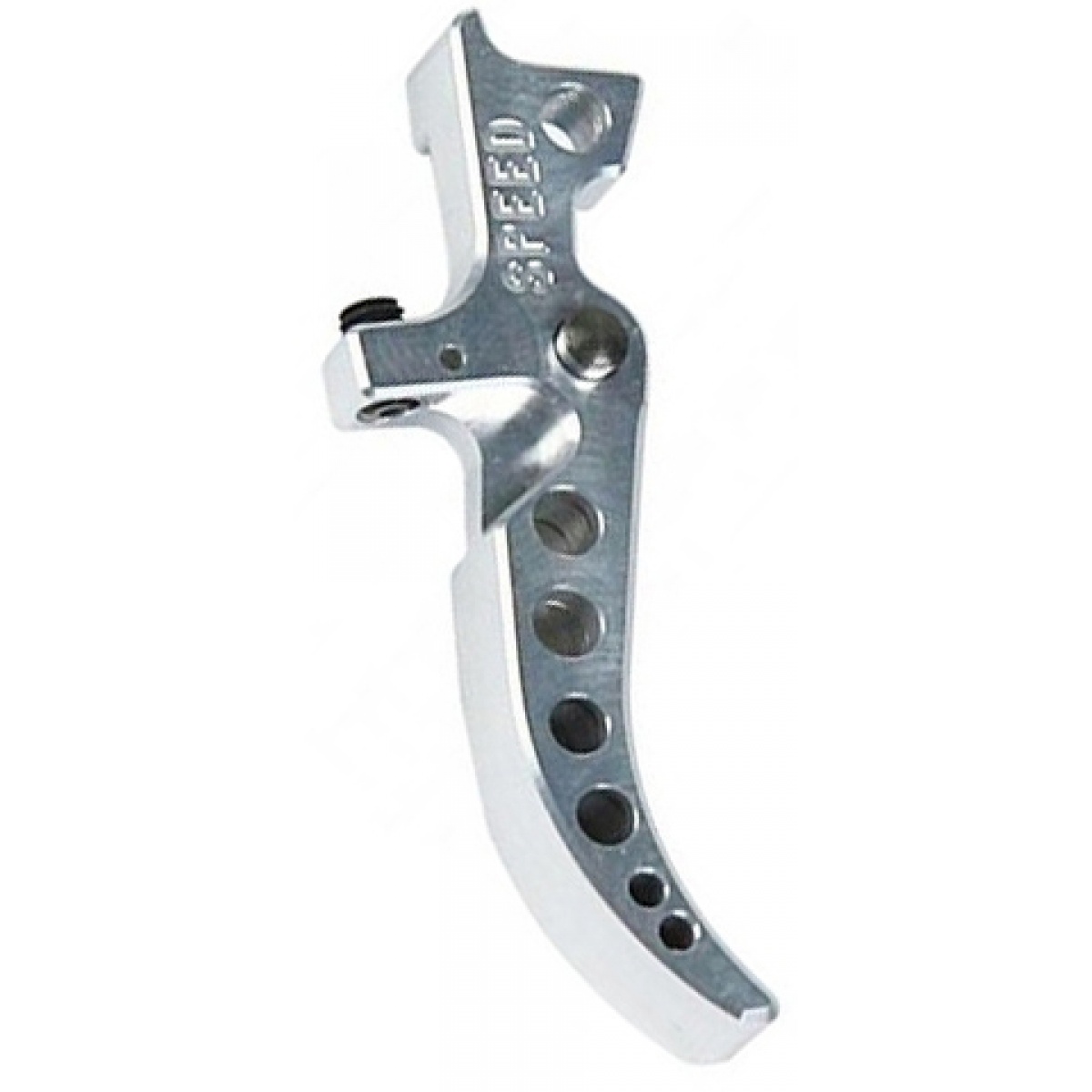 Speed Airsoft Curved Tunable AEG Trigger for M4 / M16 SILVER