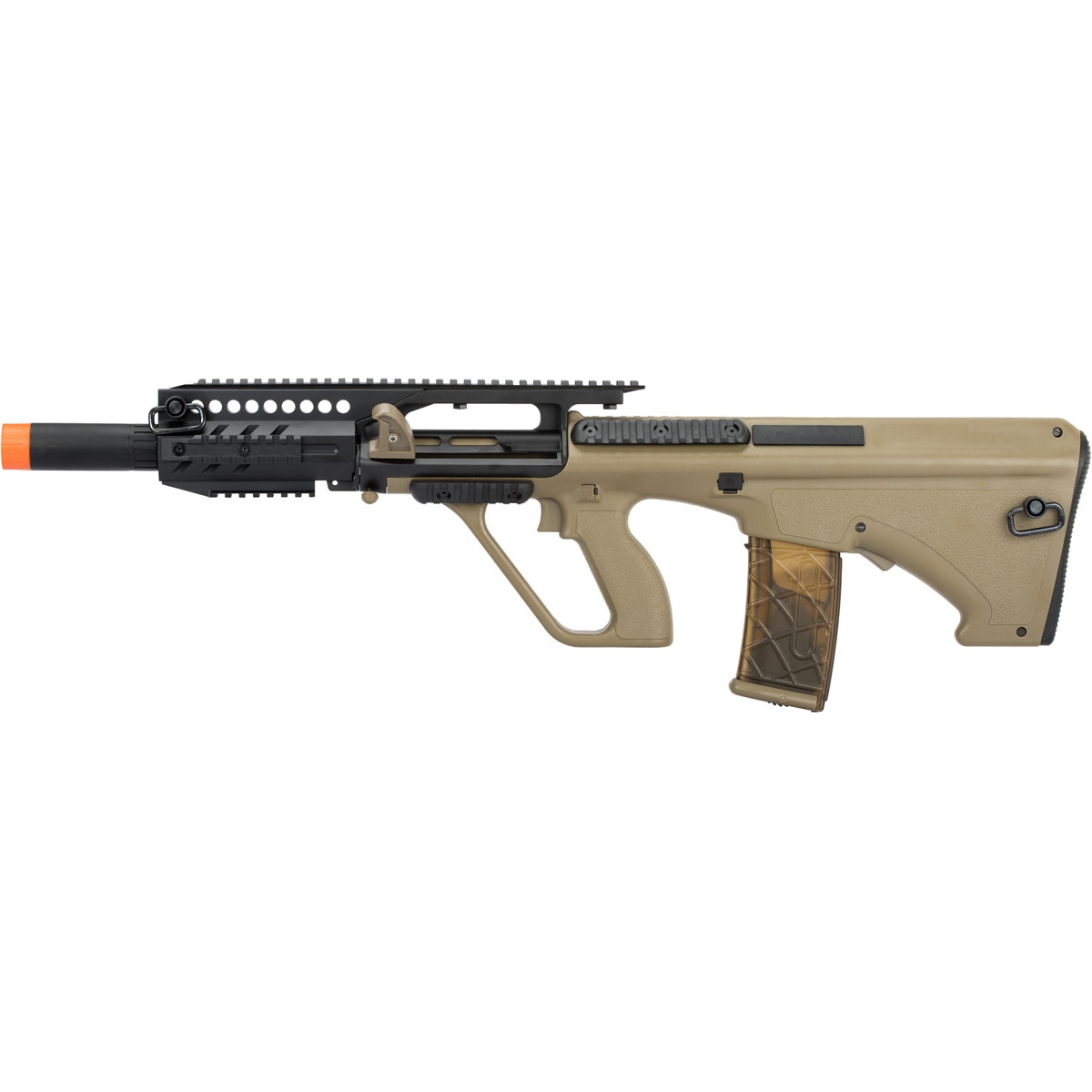 Army Armament AUG A3 Polymer Carbine Length Airsoft AEG Rifle TAN