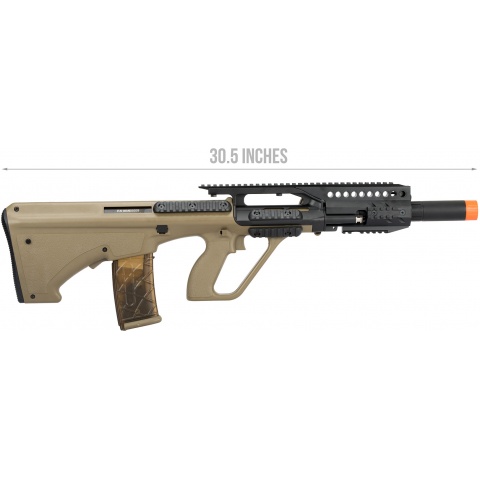 Army Armament AUG A3 Polymer Carbine Length Airsoft AEG Rifle - TAN