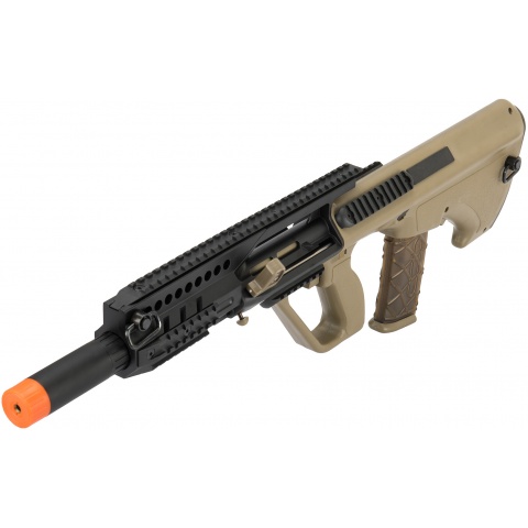 Army Armament AUG A3 Polymer Carbine Length Airsoft AEG Rifle - TAN
