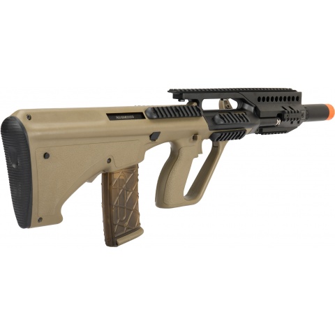 Army Armament AUG A3 Polymer Carbine Length Airsoft AEG Rifle - TAN