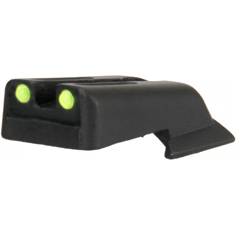 Army Armament Fiber Optic Rear Sight for 1911 Airsoft Pistols - YELLOW