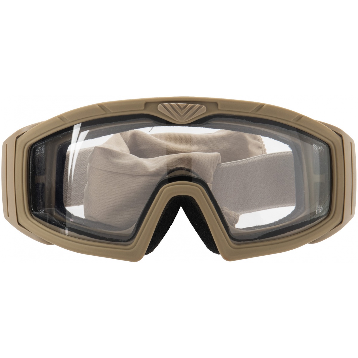 Lancer Tactical Rage Protective Tan Airsoft Goggles CLEAR LENS Airsoft Megastore