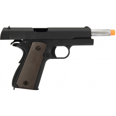 WE Tech Original 1911 Design Gen. 2 Full Metal Gas Blowback Airsoft Pistol - BLACK