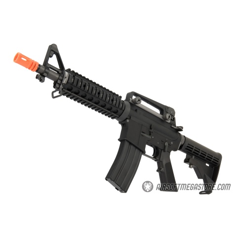 WE Tech Full Metal M4 CQB RIS Open Bolt Gas Blowback Rifle - BLACK