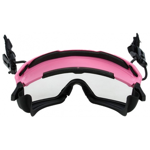 G-Force Quick-Detach Airsoft Goggles for BUMP Type Helmets - PINK