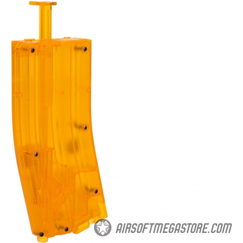 Lancer Tactical Universal 480 Round M4 Style Airsoft XL BB Speedloader - ORANGE