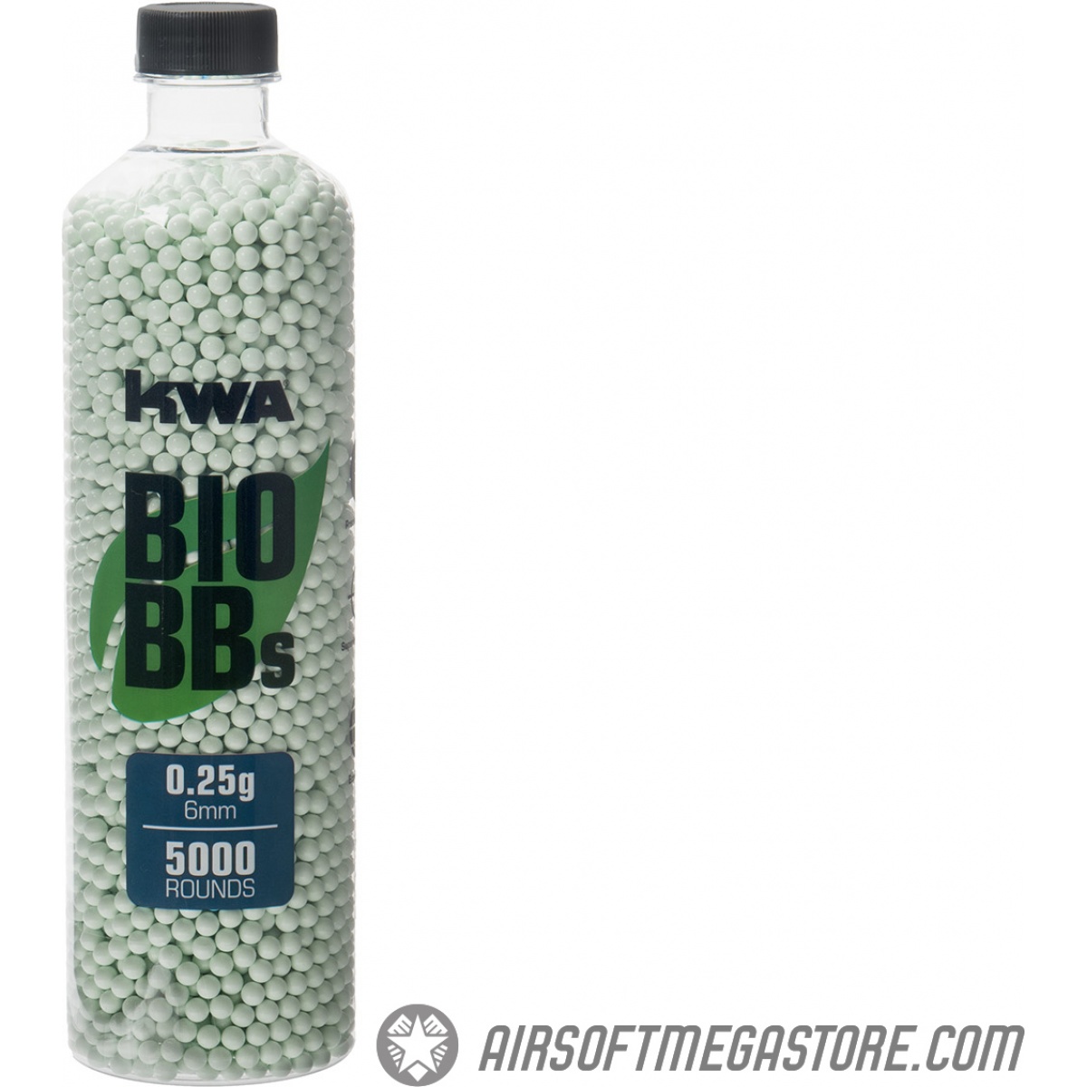 KWA 0.25g Biodegradable Match Grade Airsoft BBs [5,000rds] WHITE