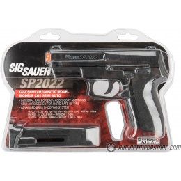 Sig Sauer SP2022 High FPS CO2 Airsoft Pistol - BLACK