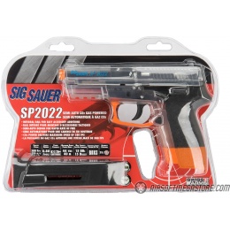 Sig Sauer SP2022 CO2 Airsoft Pistol - CLEAR / ORANGE