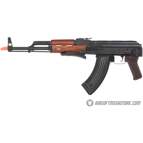 E&L Airsoft AK AIMS Platinum AEG Airsoft Rifle w/ Real Wood Furniture - BLACK