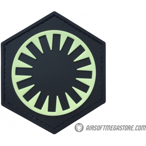 G-Force First Order PVC Morale Patch - GREEN / BLACK