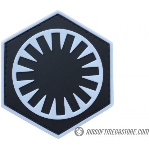 G-Force First Order PVC Morale Patch - BLUE / BLACK