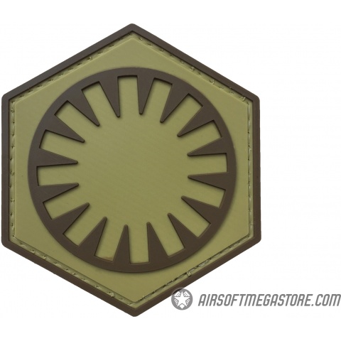 G-Force First Order PVC Morale Patch - COYOTE