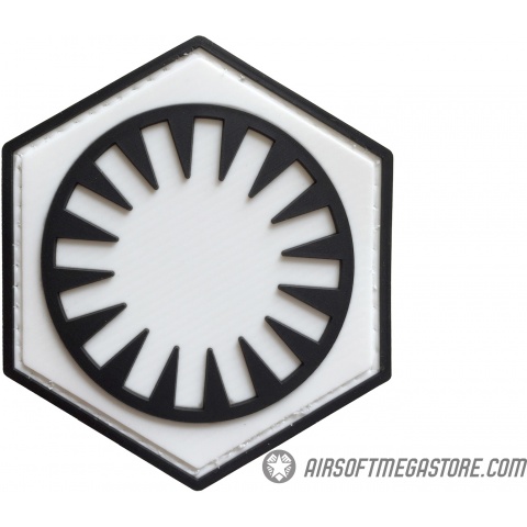 G-Force First Order PVC Morale Patch - WHITE