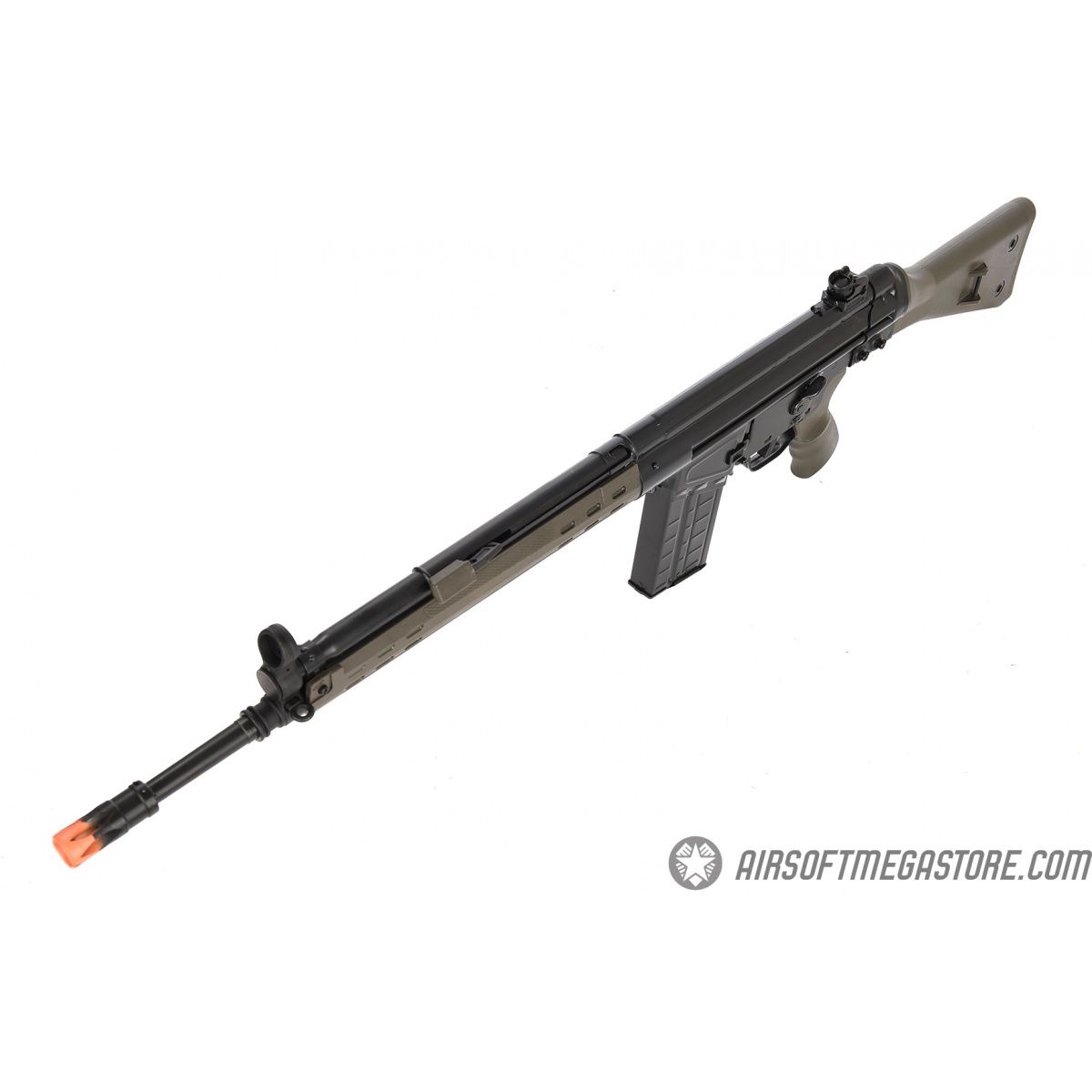 LCT LC3A3 Full Size AEG Airsoft Rifle w/ Slim Handguard GREEN