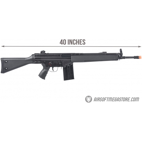 LCT LC-3A3 Full Size AEG Airsoft Rifle with Wide Handguard (Black)