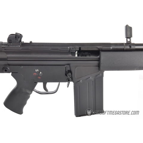 LCT LC-3A3 Full Size AEG Airsoft Rifle with Wide Handguard (Black)