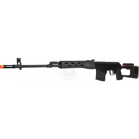 Atlas Custom Works SVD SSR Dragunov Full Metal Airsoft Specialized Sniper Rifle AEG (Color: Black)