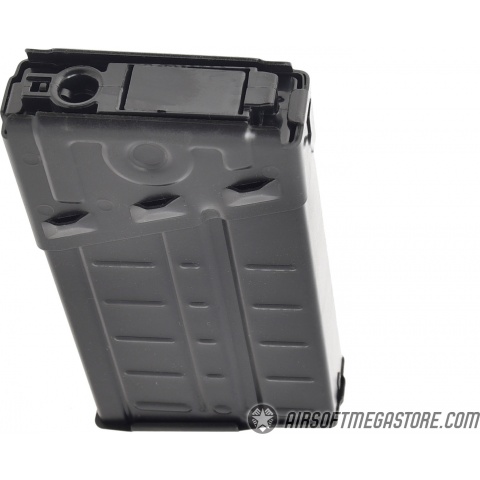LCT Airsoft 500rd High Capacity Stripe LC-3 / G3 AEG Magazine - BLACK