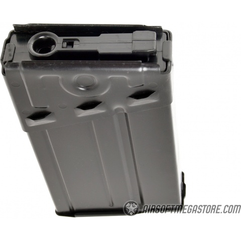 LCT Airsoft 140rd Mid Capacity Plain LC-3 / G3 AEG Magazine - BLACK