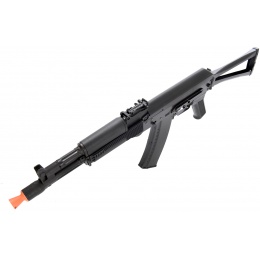 LCT Airsoft AK105 Steel AEG Airsoft Rifle w/ Folding Stock - BLACK