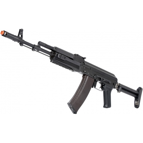 LCT Airsoft STK-74 Tactical AK AEG Rifle - BLACK