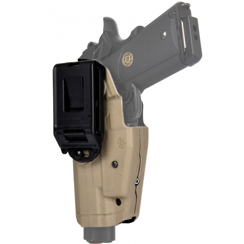 Emerson Gear Universal Hard Shell Pistol Holster w/ Belt Clip [Right Handed] - DARK EARTH