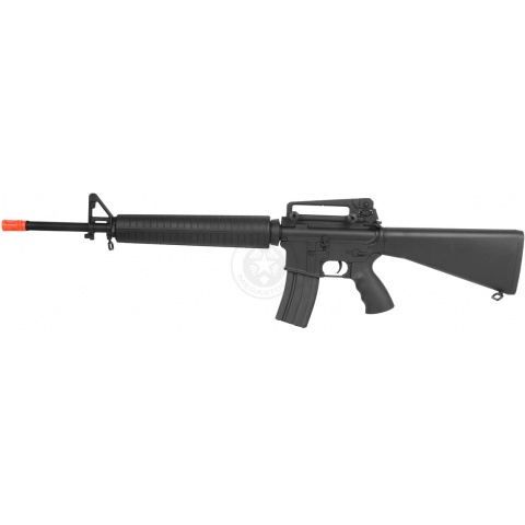 Atlas Custom Works Airsoft Full Length M16A3 AEG Rifle w/ Full Metal Gearbox (Color: Black)