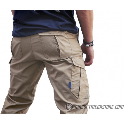 Emerson Gear Blue Label Ergonomic Fit Long Pants [Large] - KHAKI