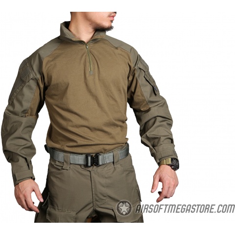 Emerson Gear Blue Label Combat Tactical BDU Shirt [XL] - RANGER GREEN