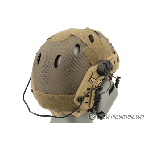 Earmor - M32H Tactical Communication Hearing Protector FAST - TAN