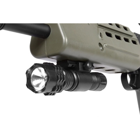 Deltaforce L85A2 Bullpup Tactical Spring Airsoft Rifle w/ Flashlight