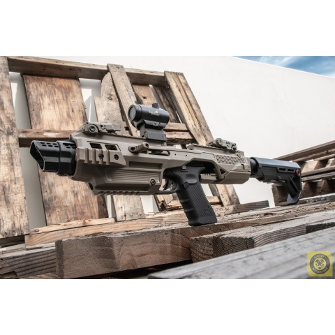 Pistol Conversion Kit for G Series Airsoft Pistols - DARK EARTH