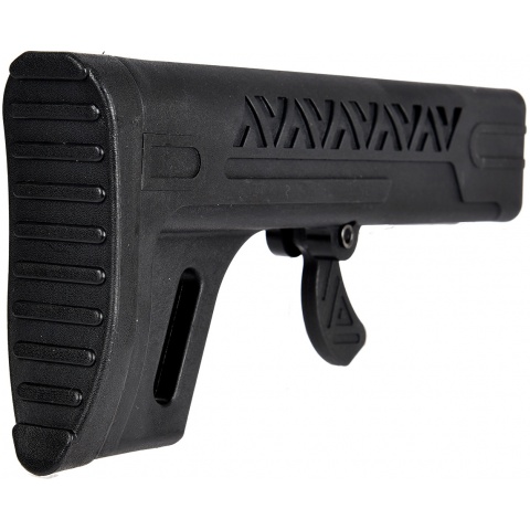 LCT Airsoft LCK12 AEG Rifle Stock - BLACK