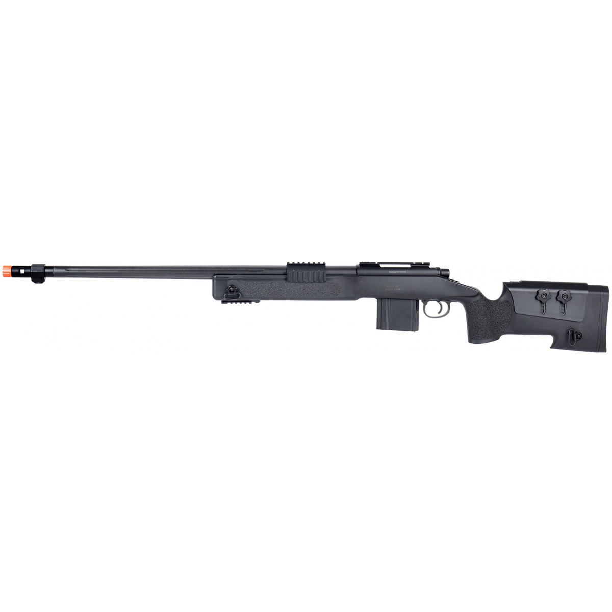 Wellfire MB4416 M40A3 Bolt Action Airsoft Sniper Rifle BLACK