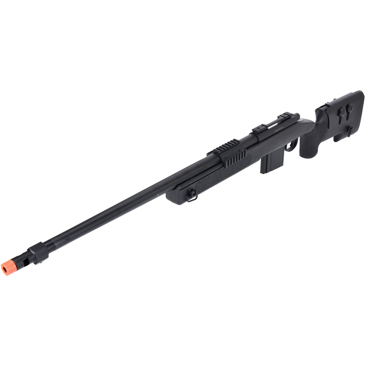 Wellfire MB4416 M40A3 Bolt Action Airsoft Sniper Rifle BLACK