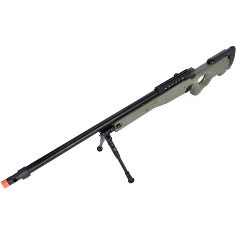 WellFire MB15 L96 Bolt Action Airsoft Sniper Rifle w/ Bipod - OD GREEN