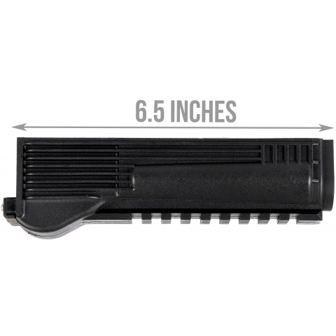 LCT Airsoft AK-9 AEG Tactical Lower Handguard - BLACK