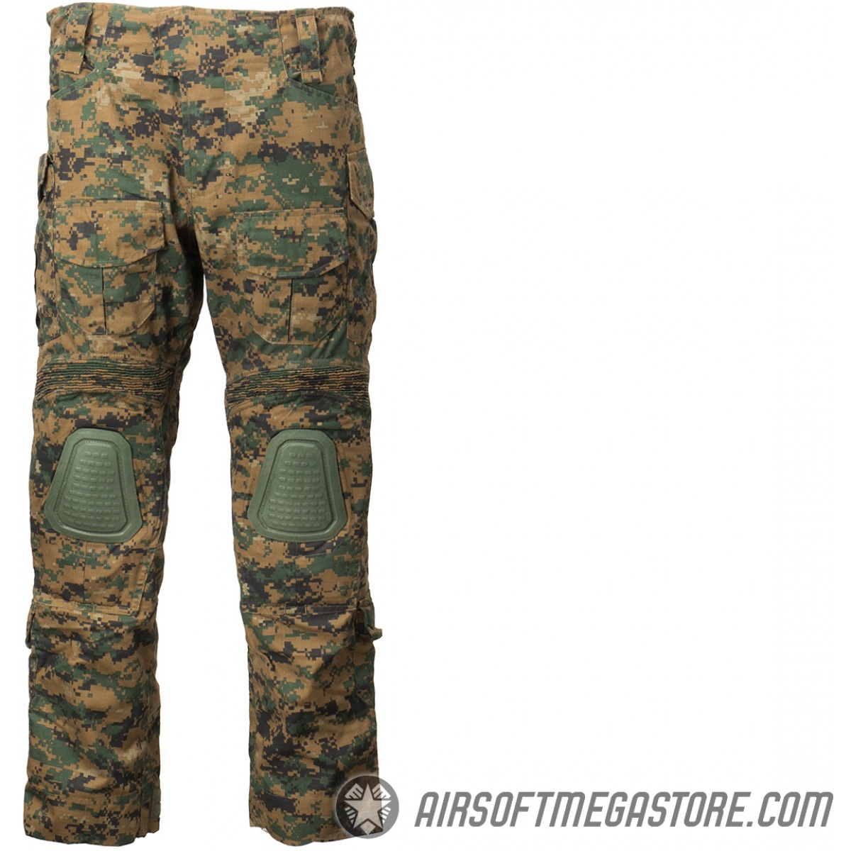 Lancer Tactical Airsoft Combat Pants [Large] JUNGLE DIGITAL Airsoft