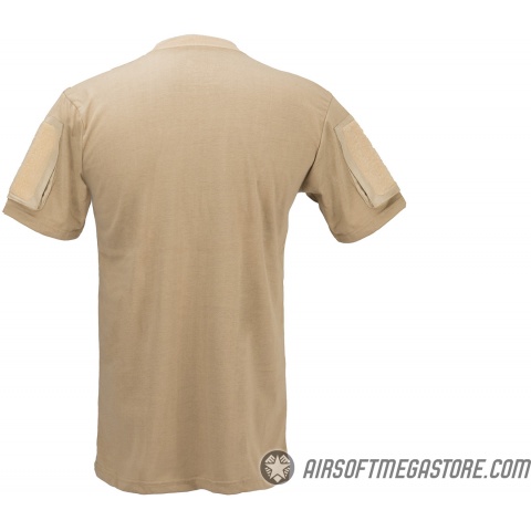 Lancer Tactical Airsoft Ripstop PC T-Shirt [XS] - COYOTE BROWN