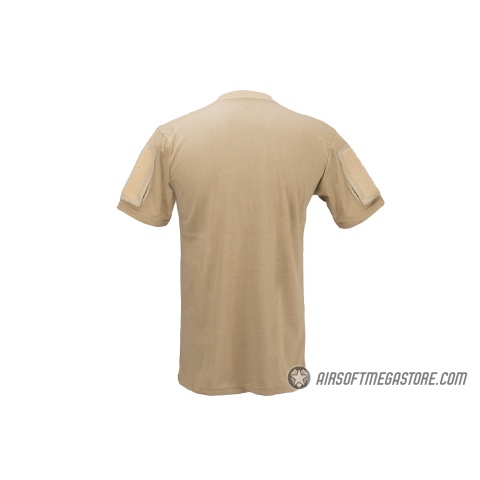 Lancer Tactical Airsoft Ripstop PC T-Shirt [Large] - COYOTE BROWN