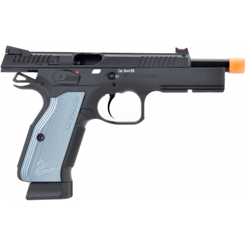 ASG CZ Shadow 2 CO2 Blowback Airsoft Pistol - BLACK / BLUE