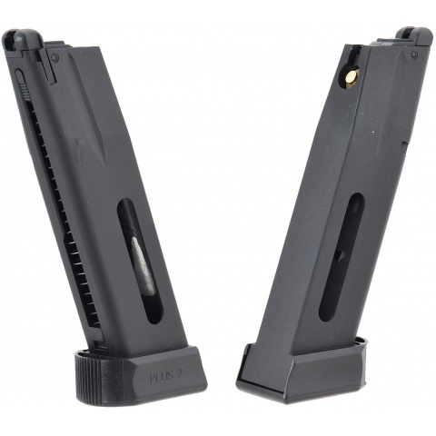 ASG CZ Shadow 2 CO2 Blowback Airsoft Pistol - BLACK / BLUE