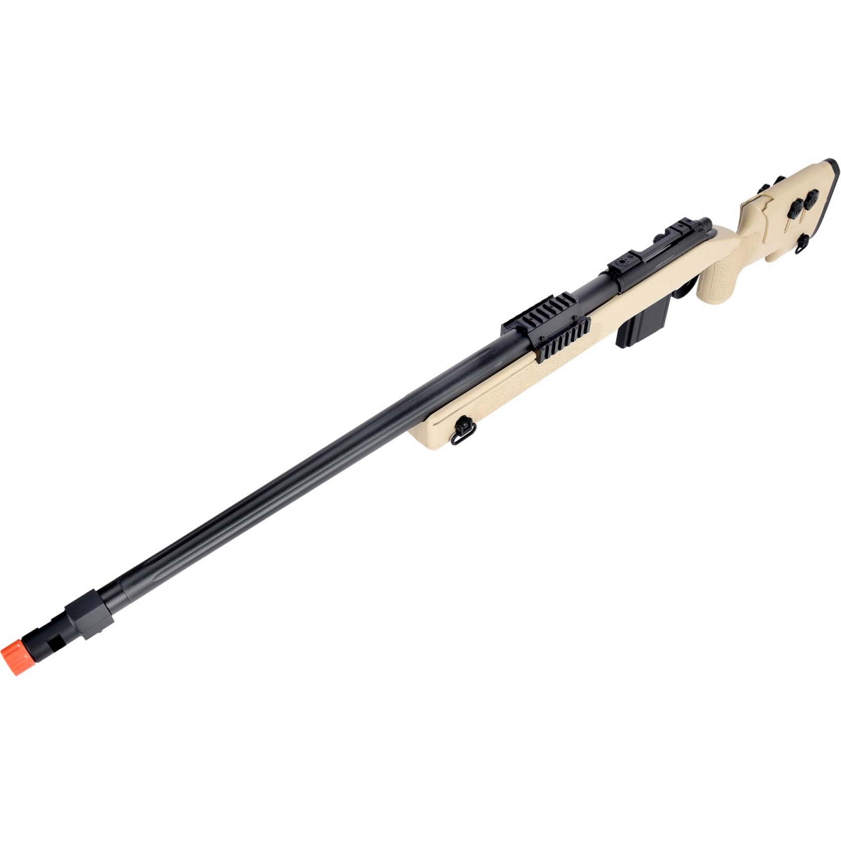 WellFire MB4416 M40A3 Bolt Action Airsoft Sniper Rifle TAN Airsoft