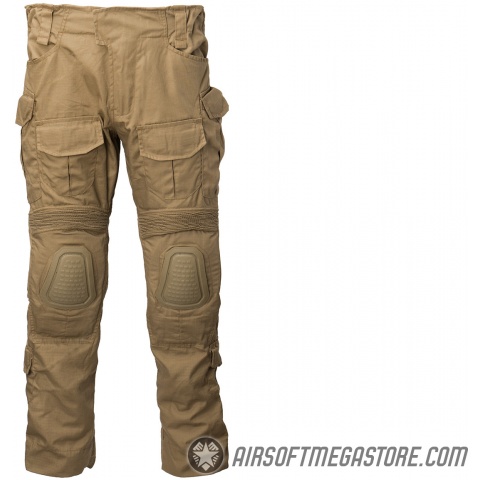Lancer Tactical Airsoft BDU Combat Pants [SMALL] - TAN